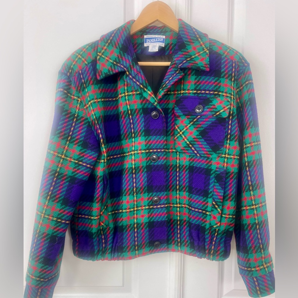 VTG 100% Wool Pendleton Knockabouts Jacket